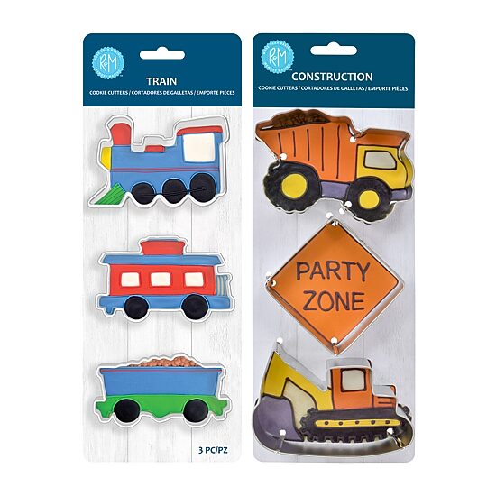 R&M International Llc Construction Train Cookie 6-pc. Cookie Cutter Bundle