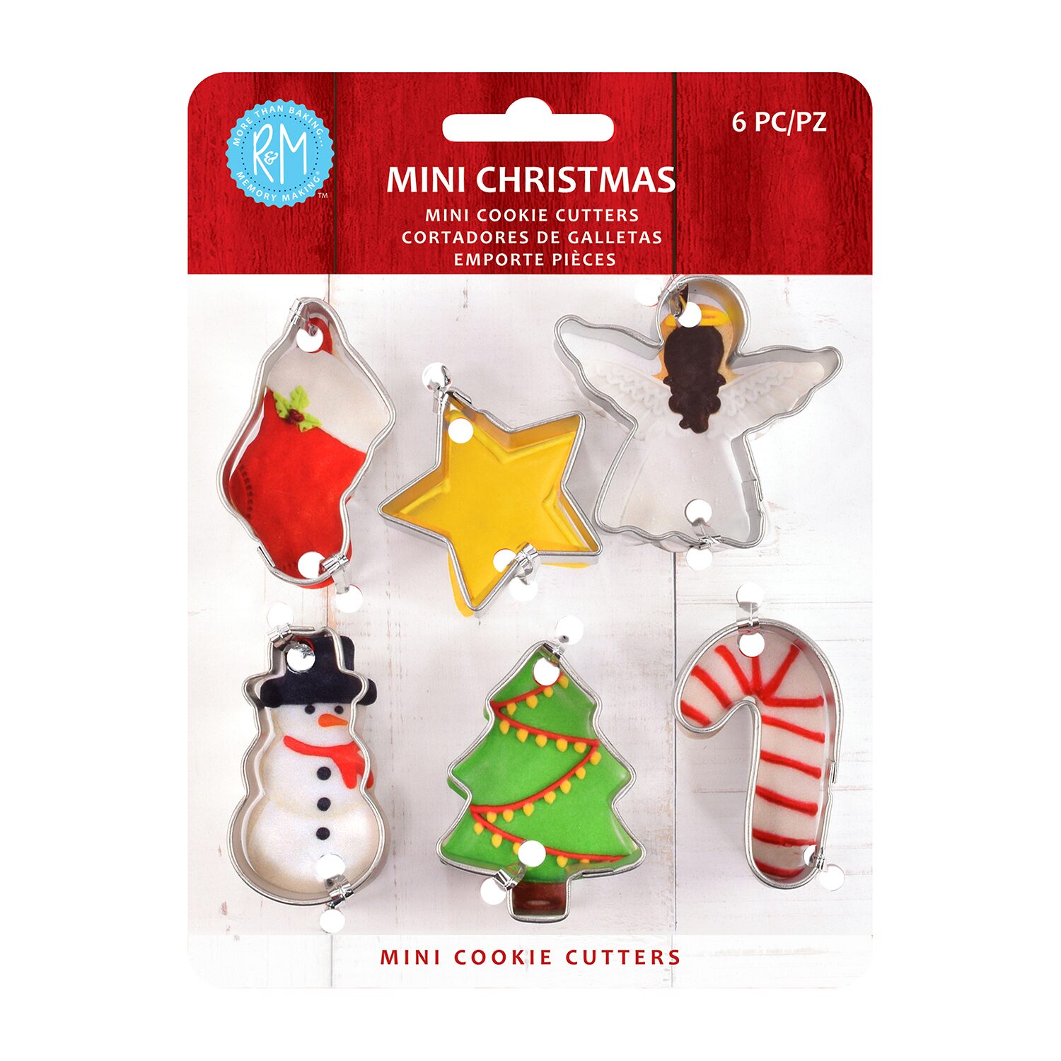 R&M International Llc Snowfall Christmas Mini 11-pc. Cookie Cutter Bundle
