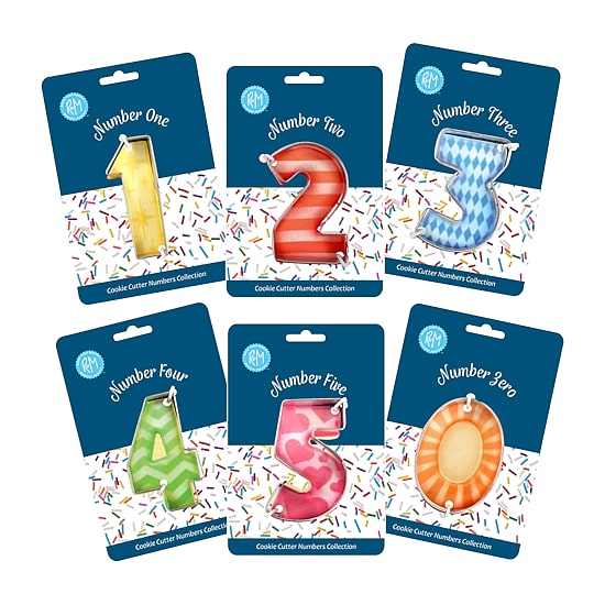 R&M International Llc Milestone 6-pc. Cookie Cutters