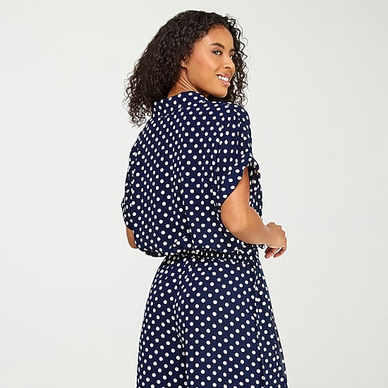 Premier Amour Womens Short Sleeve Blouse