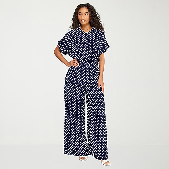 Premier Amour Womens Short Sleeve Blouse