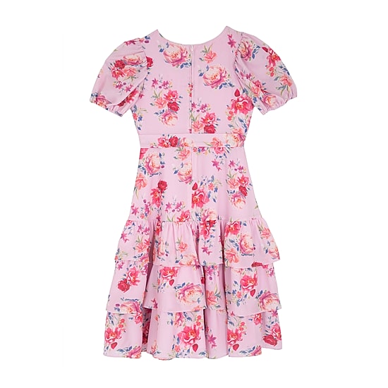 Rare Editions Big Kid Girls Short Sleeve A-Line Dress