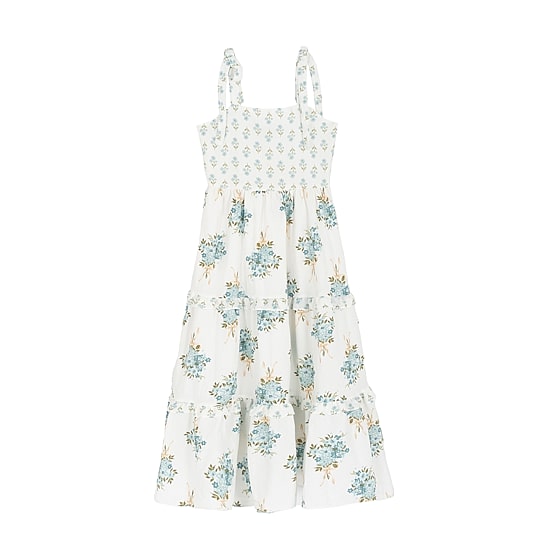 Rare Editions Big Kid Girls Sleeveless Floral Maxi Dress