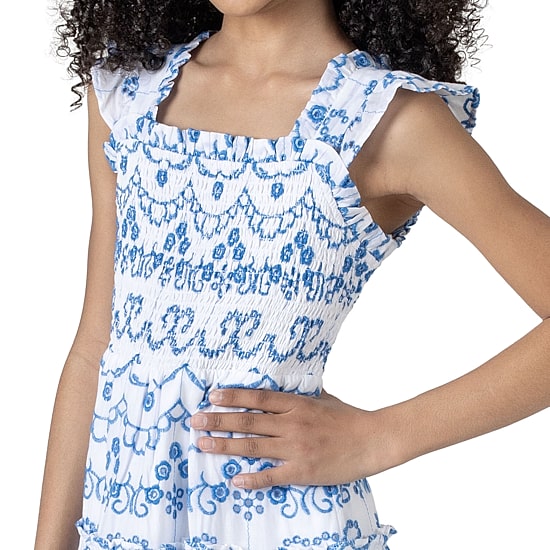 Rare Editions Big Kid Girls Sleeveless Maxi Dress