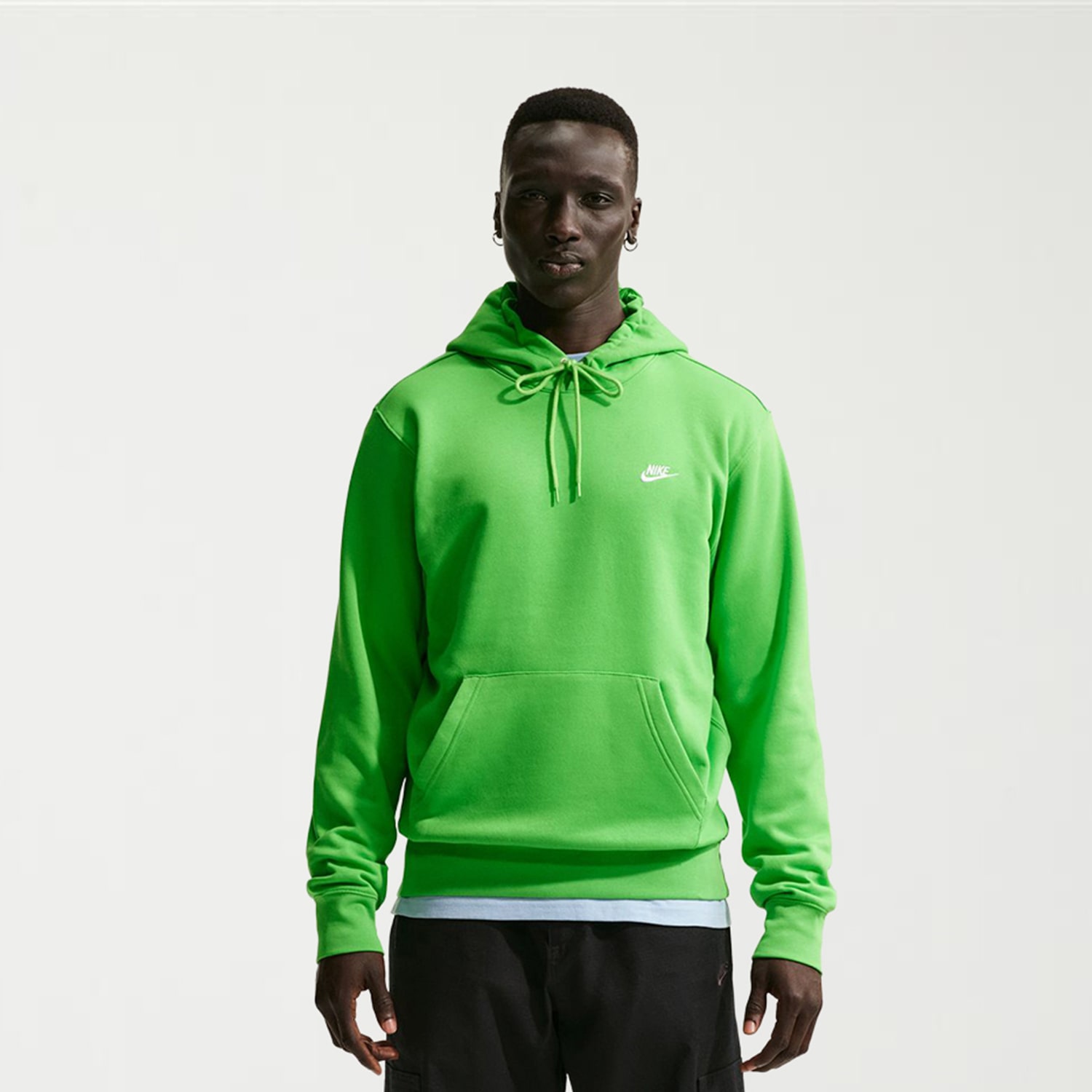 Nike Mens Long Sleeve Fleece Active Hoodie