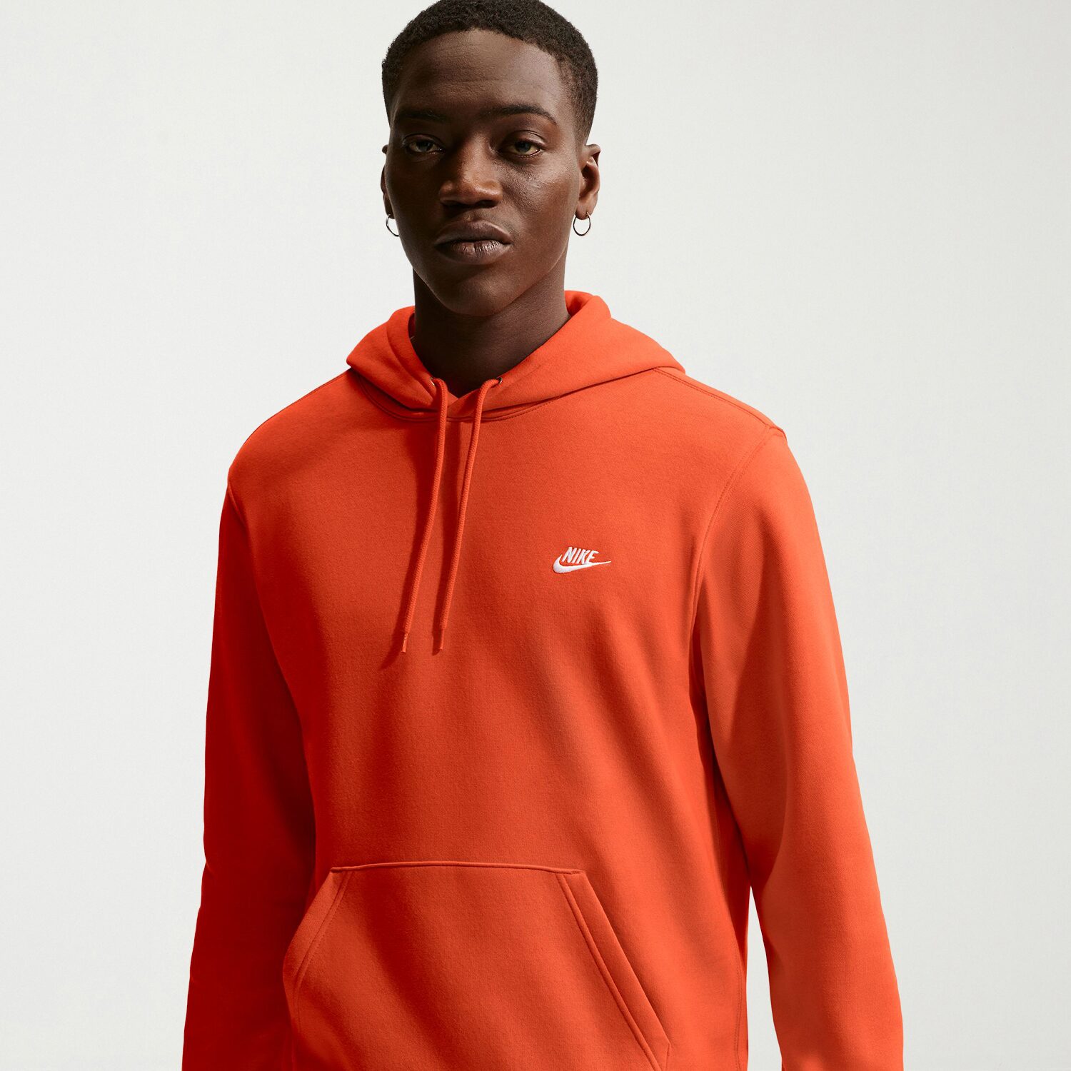 Nike Mens Long Sleeve Fleece Active Hoodie