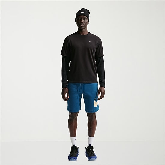 Nike Sweatshort Club Fleece Mens Mid Rise 11" Basketball Short