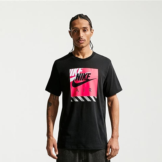 Nike Futura Mens Crew Neck Short Sleeve Classic Fit Graphic T-Shirt