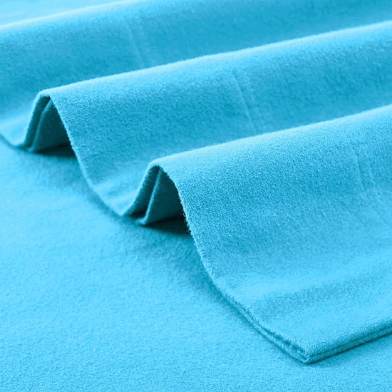 SUPERIOR® Solid Cotton Flannel Warm Winter Deep Pocket Sheet Set