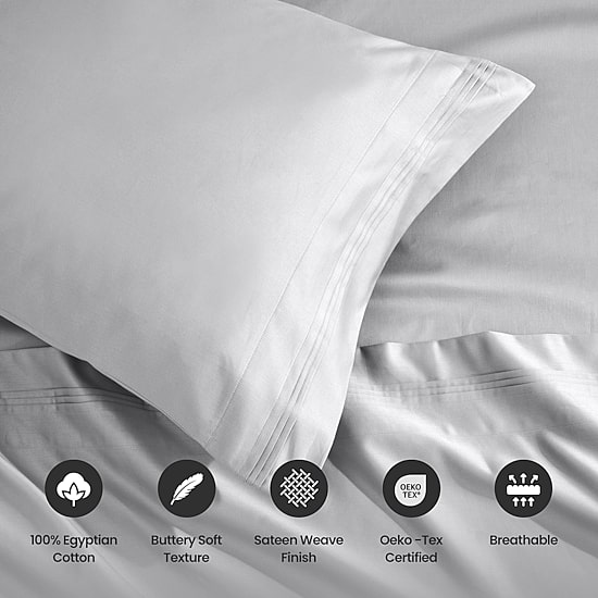 SUPERIOR® Egyptian Cotton Ultra Luxury Sateen 1500tc Pillowcase