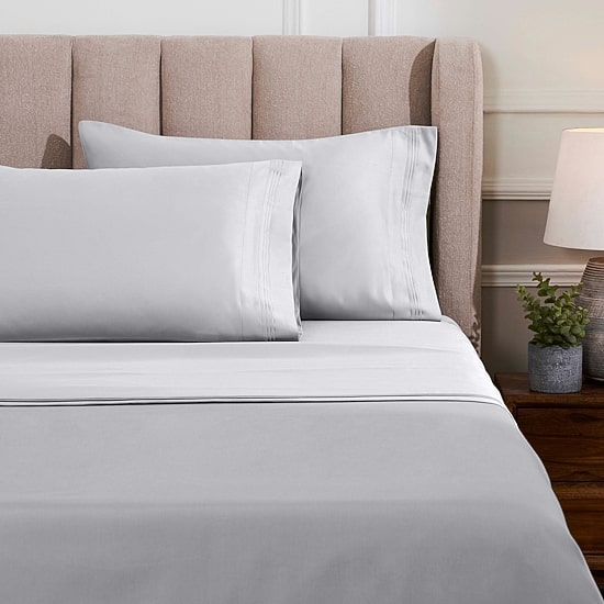 SUPERIOR® Egyptian Cotton Ultra Luxury Sateen 1500tc Deep Pocket Sheet Set