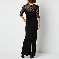 jcpenney black tie dresses Evening Gowns - Women Evening dress Size:XS | in stock sizechart-maxi-dress-with-sleeve-default ZAPAKA Women Sparkly Pink