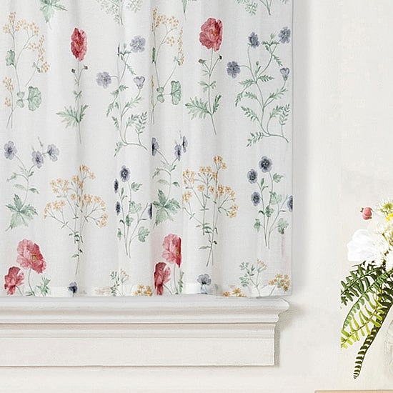 Martha Stewart 2-pc. Rod Pocket Window Tier
