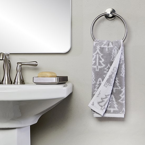 Saturday Knight Mod Tree 2-pc. Embellished Hand Towel