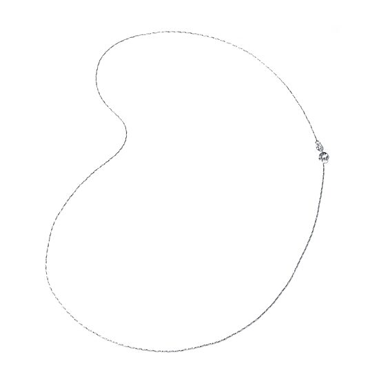 Silver Reflections Pure Silver Over Brass 16-30" Chain Necklace