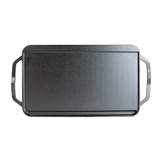 Lodge Cookware 19" x 10" Cast Iron Grill + Griddle Combo