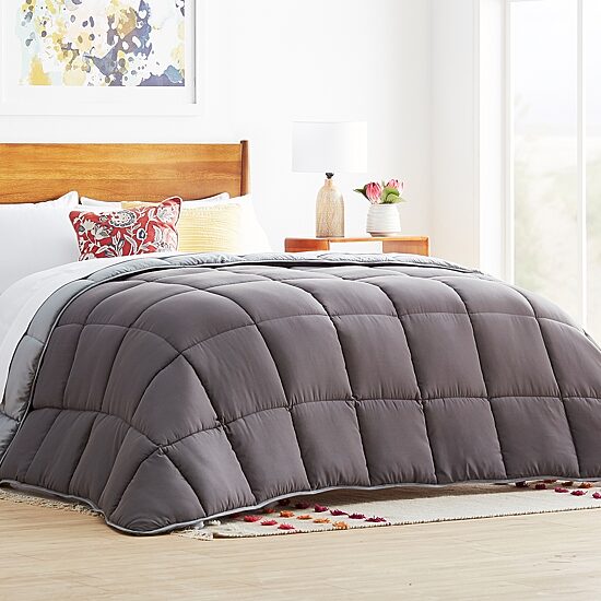 Linenspa Reversible Down Alternative Comforter