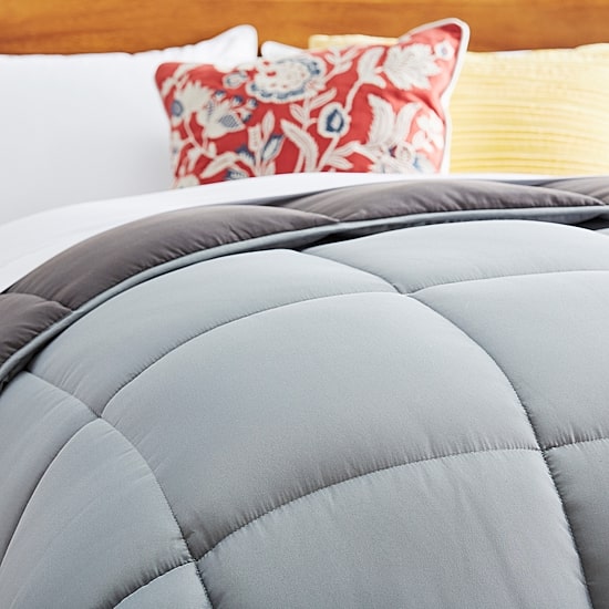 Linenspa Reversible Down Alternative Comforter