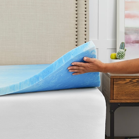 Sealy 1.5" Cool Gel Memory Foam Mattress Topper