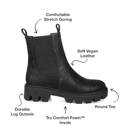 Journee Collection Womens Ivette Block Heel Booties