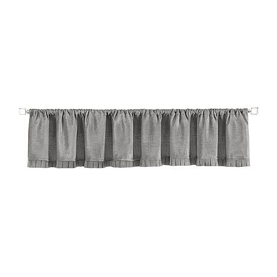 Achim Bordeaux Rod Pocket Federal & Tuck Valance