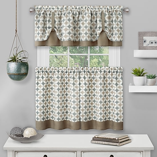 Achim Callie 3-pc. Rod Pocket Window Tier