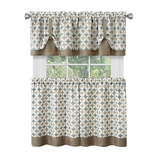 Achim Callie 3-pc. Rod Pocket Window Tier