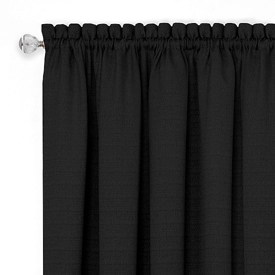 Achim Darcy Rod Pocket Light-Filtering Single Curtain Panel