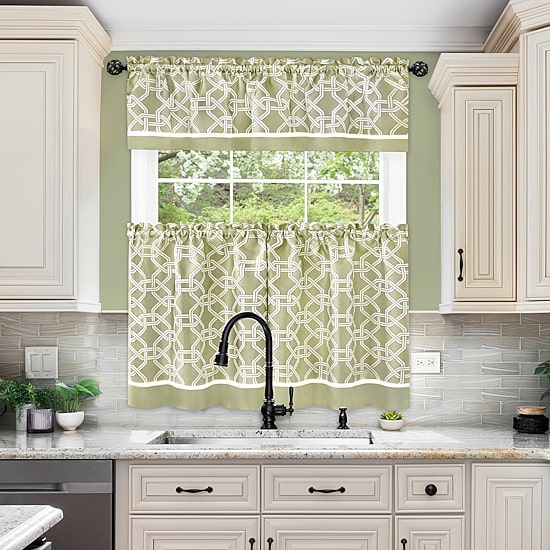 Achim Arlington 3-pc. Rod Pocket Window Tier