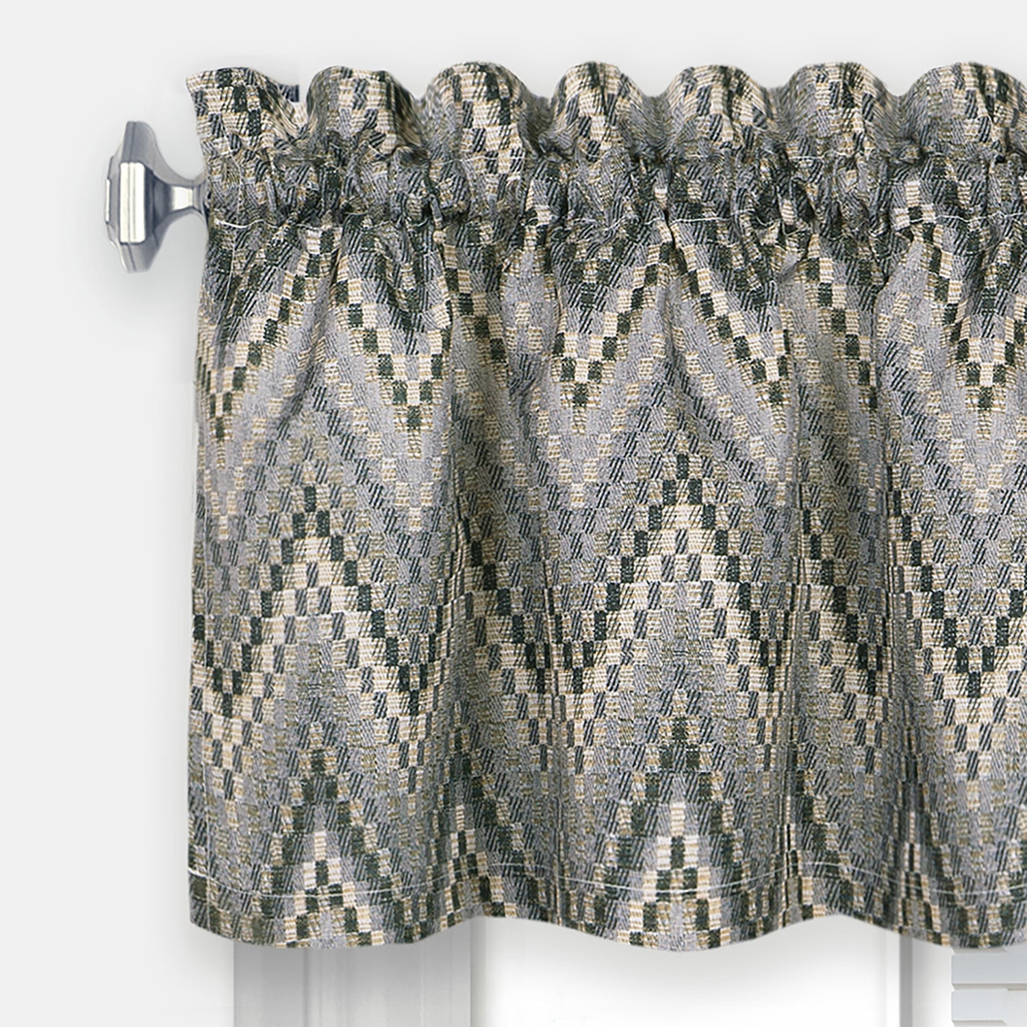 Achim Avery Rod Pocket Federal & Tuck Valance