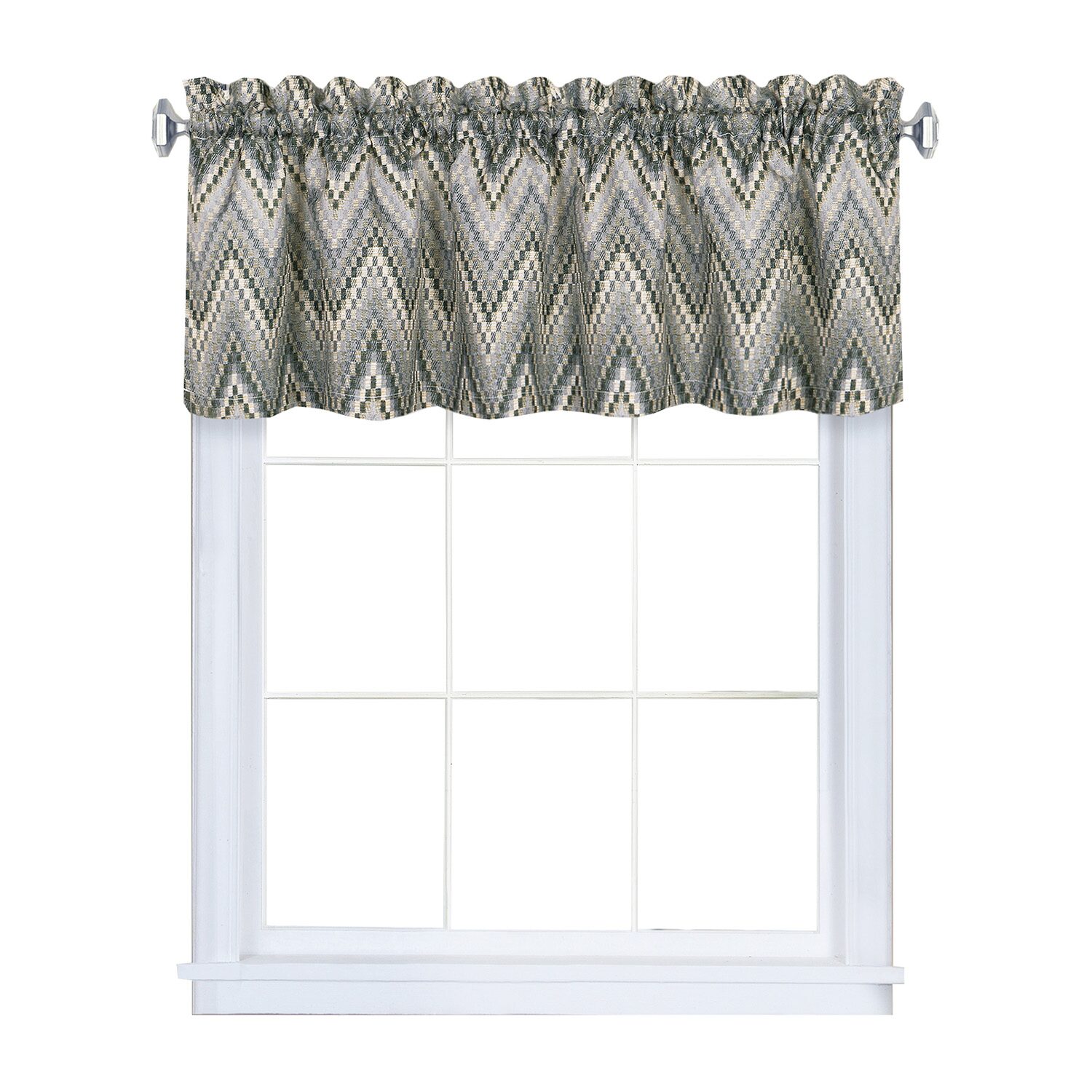 Achim Avery Rod Pocket Federal & Tuck Valance