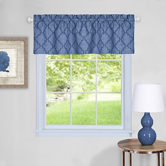 Achim Colby 3-pc. Rod Pocket Kitchen Curtains & Drapes Window Set