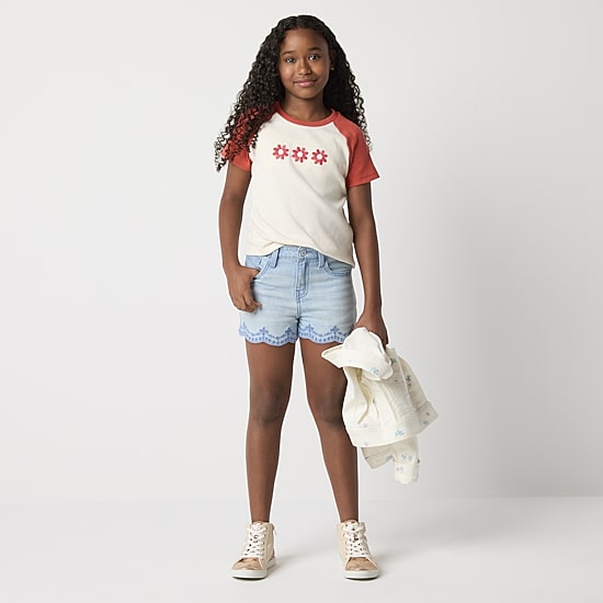 Thereabouts Little & Big Kid Girls Shortie Short
