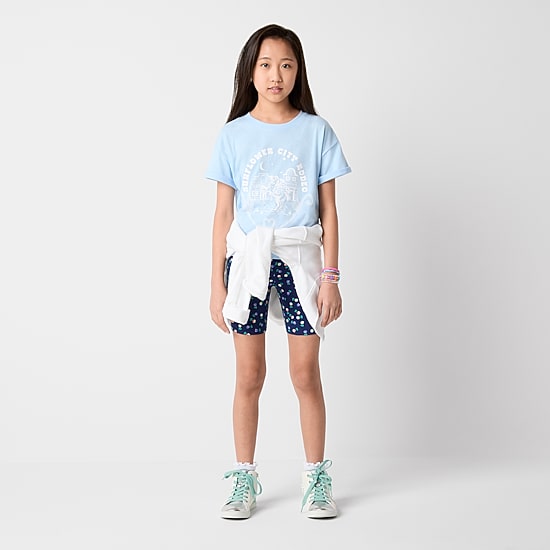 Thereabouts Print Little & Big Kid Girls 6" Bike Short