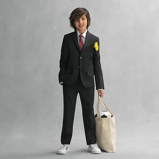 Stafford Little & Big Kid Boys Suit Pant