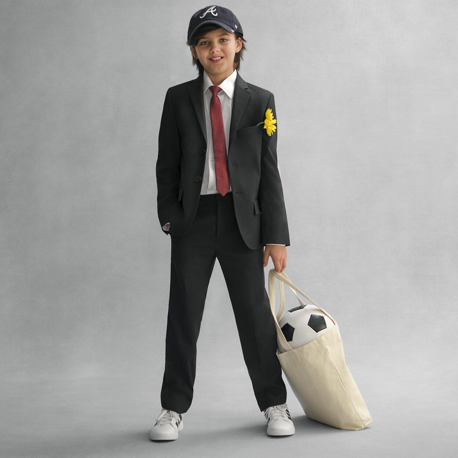 Stafford Little & Big Kid Boys Suit Pant