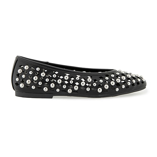 RM Rebecca Minkoff Delta Womens Almond Closed Toe Ballet Flats