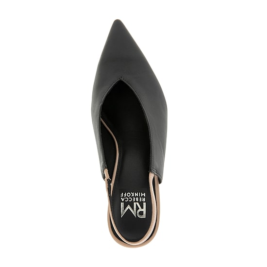RM Rebecca Minkoff Tiana Womens Pointed Closed Toe Spool Heel Pumps