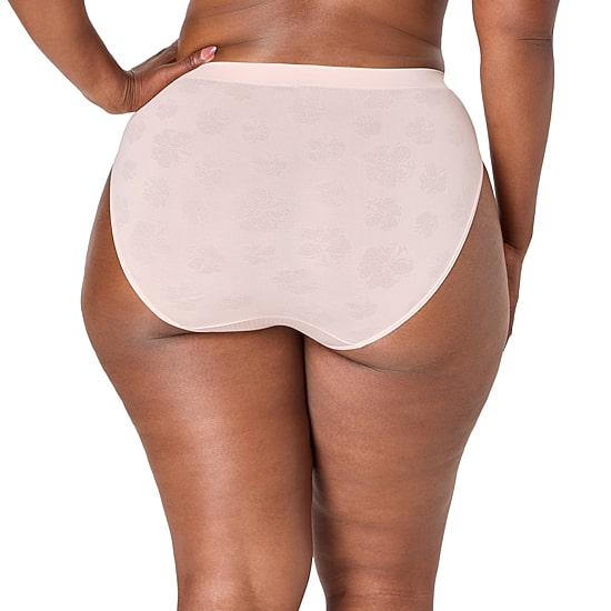 Bali Comfort Revolution Womens Seamless High Cut Panty 303j