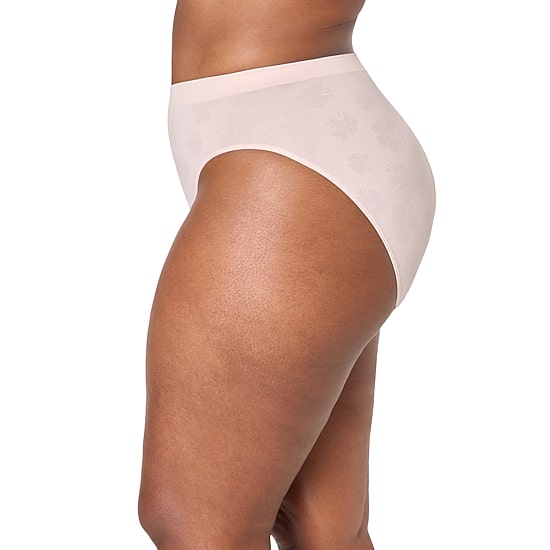 Bali Comfort Revolution Womens Seamless High Cut Panty 303j