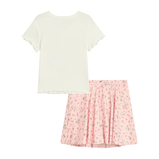 by&by girl Little Girls Knit 2-pc. Skirt Set