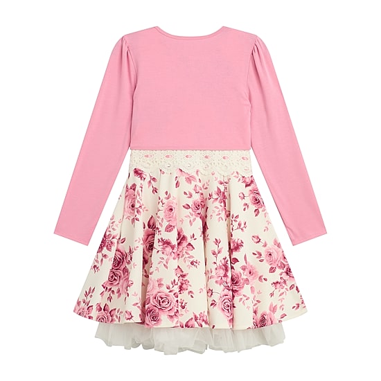 Byer California Big Kid Girls Floral 2-pc. Dress Set