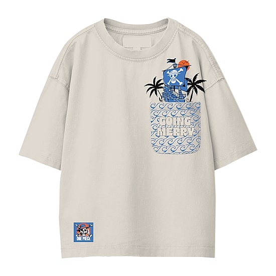 Little & Big Kid Boys Crew Neck Short Sleeve Oversized One Piece Anime Graphic T-Shirt