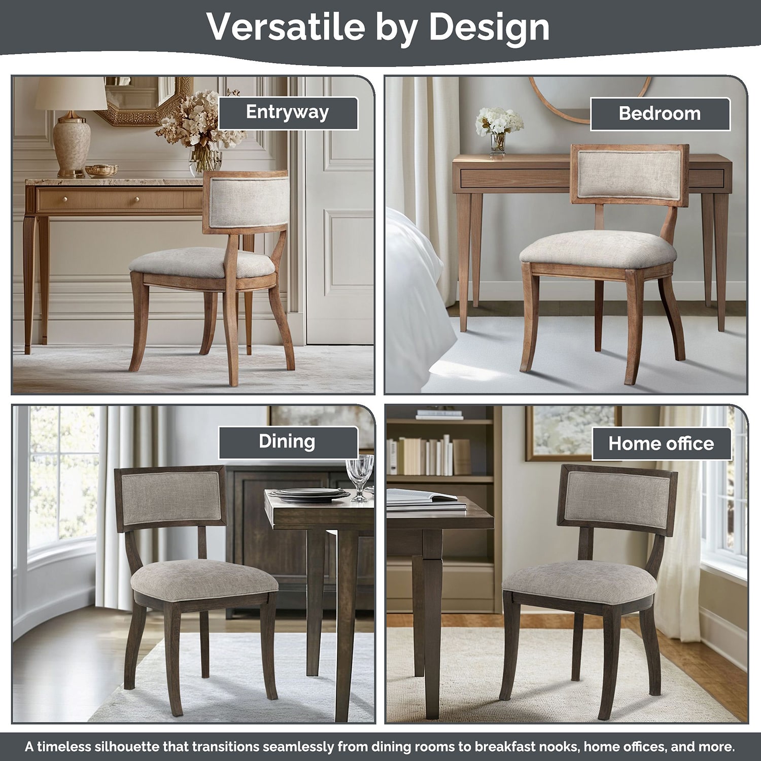 Madison Park Signature Marie Set of 2 Side Chairs