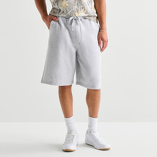 Arizona Baggy Fit Fleece Mens 12" Pull-On Short