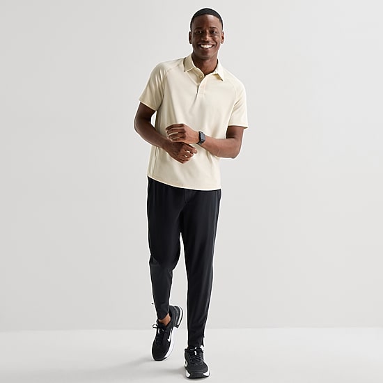 Xersion Mens Short Sleeve Polo Shirt