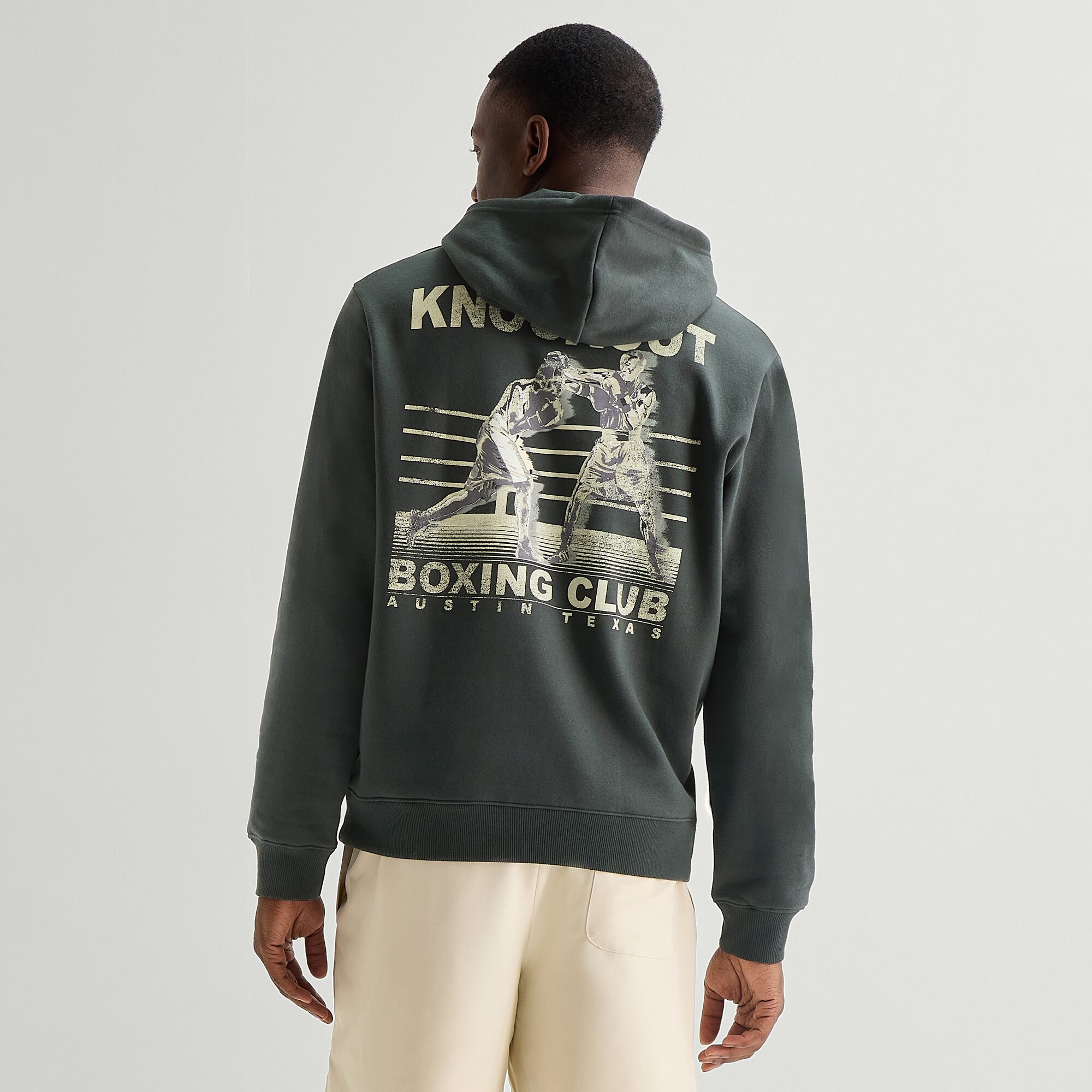 Xersion Essential Mens Long Sleeve Fleece Active Hoodie