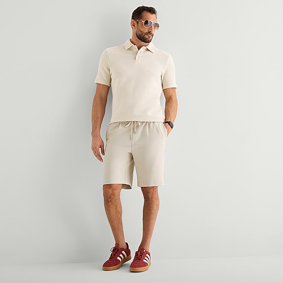 Stylus Mens Regular Fit Short Sleeve Polo Shirt