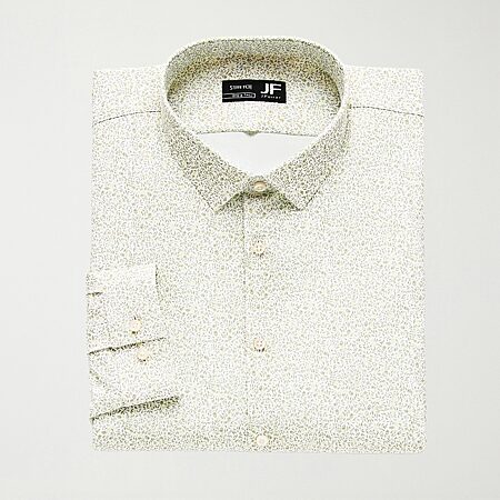 jcpenney j ferrar dress shirts J. Ferrar Slim 360 Stretch Performance Men's Regular Fit Stretch Fabric Long Sleeve Dress Shirt, 14-14.5 34-35, Green