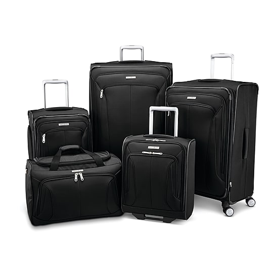 Samsonite Soar Dlx 25 Inch Softside Expandable Checked Spinner Luggage